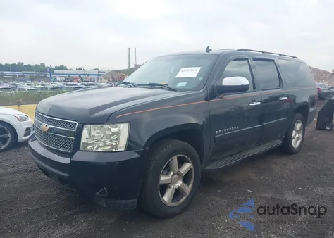 2008 Chevrolet Suburban 1500 Ltz from USA, damaged, VIN 3GNFK16308G176203